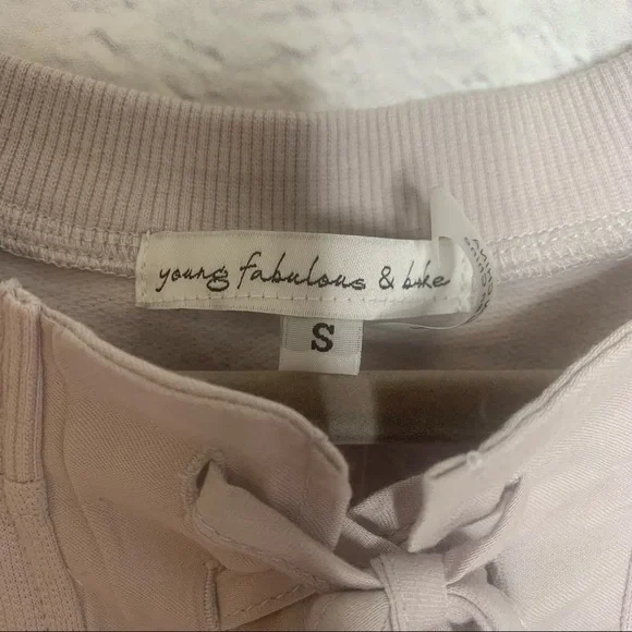 NWT Young Fabulous & Broke Payton Crew Sweatshirt - Picture 10 of 13